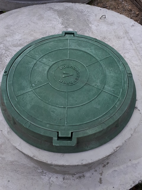 Люки зеленые Люк полимерно песчаный зеленый